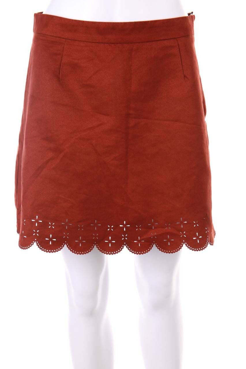 Carou H&M DIVIDED Faux Leather-Mini-Rock im 60s-Style Vierteljährliche Förderung