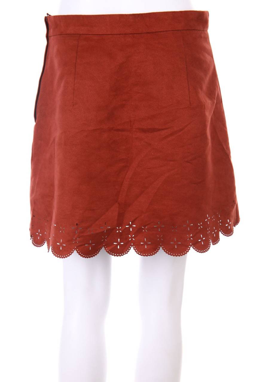 Carou H&M DIVIDED Faux Leather-Mini-Rock im 60s-Style Vierteljährliche Förderung