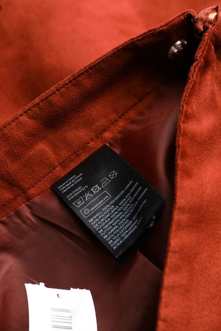 Carou H&M DIVIDED Faux Leather-Mini-Rock im 60s-Style Vierteljährliche Förderung