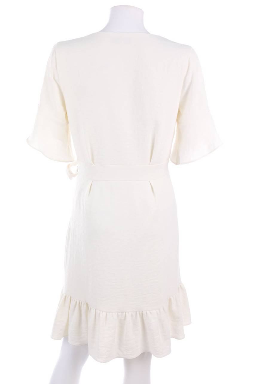 Carou MORGAN Cold-Shoulder-Kleid in Wickel-Optik mit Volants Super Rabatt