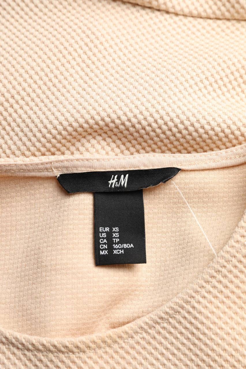 Carou H&M Blusentop mit Volants 50% Rabatt mit kostenlosem Versand
