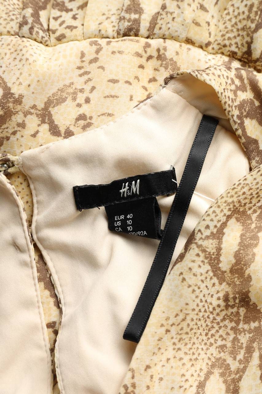Carou H&M Kleid mit Animal-Print Speichern exportieren