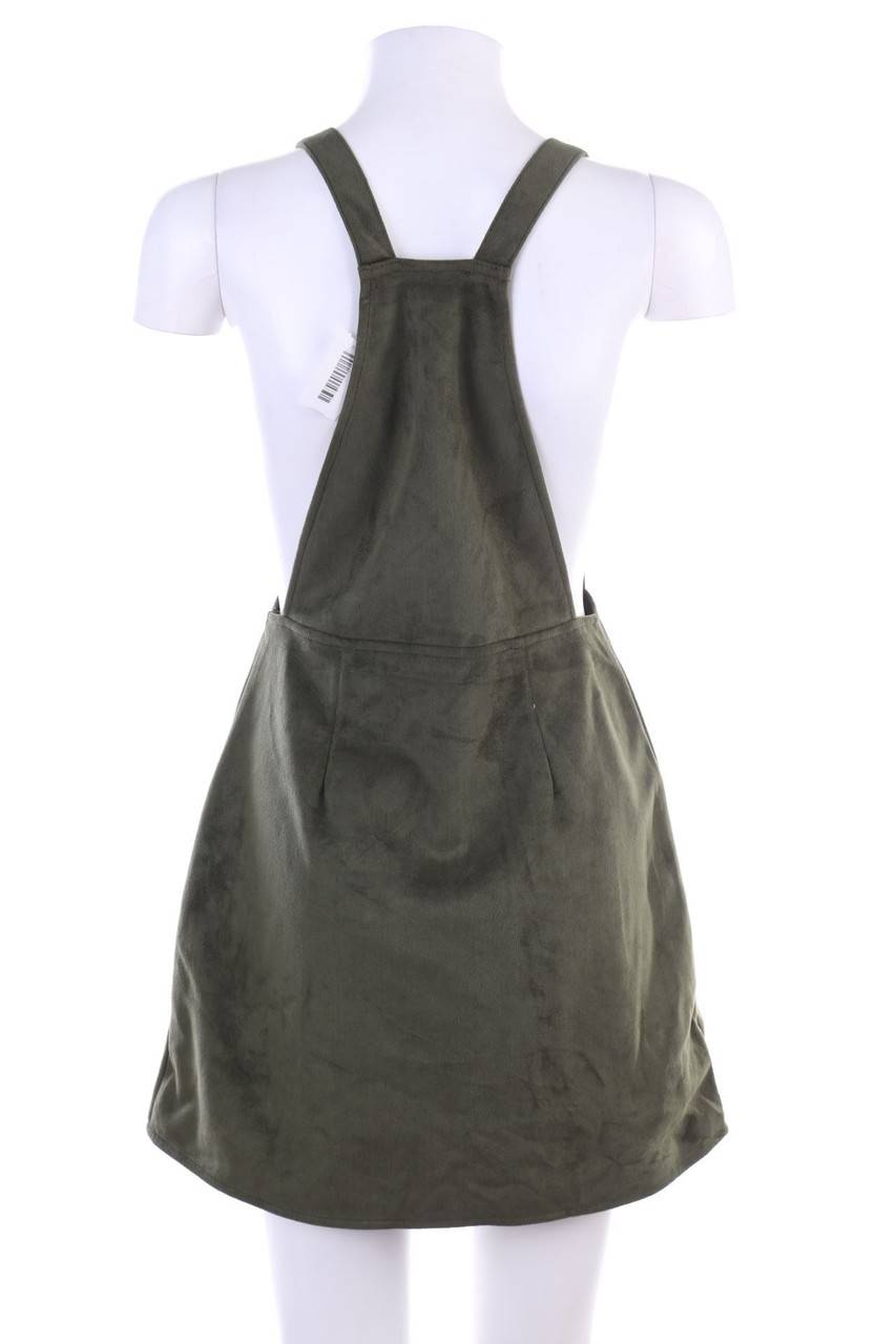 Carou Ohne Label Faux Leather-Latz-Rock Blitzverkäufe