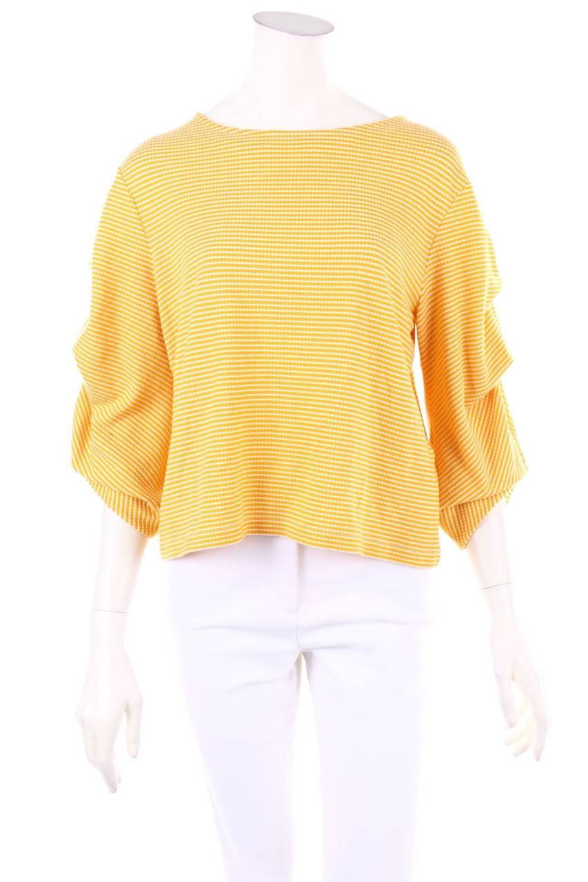 Carou someday. 3/4-Arm-Shirt mit Raffungen Fabrikpreis