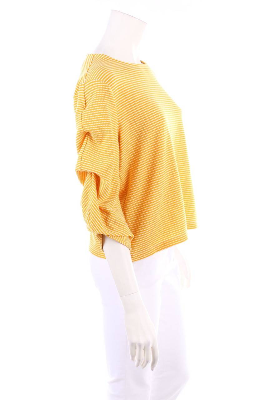 Carou someday. 3/4-Arm-Shirt mit Raffungen Fabrikpreis