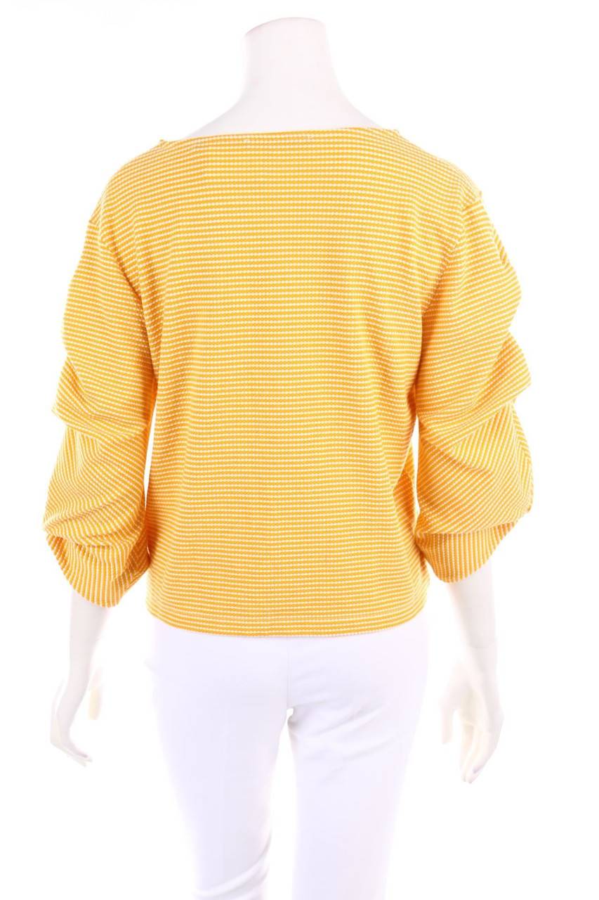 Carou someday. 3/4-Arm-Shirt mit Raffungen Fabrikpreis