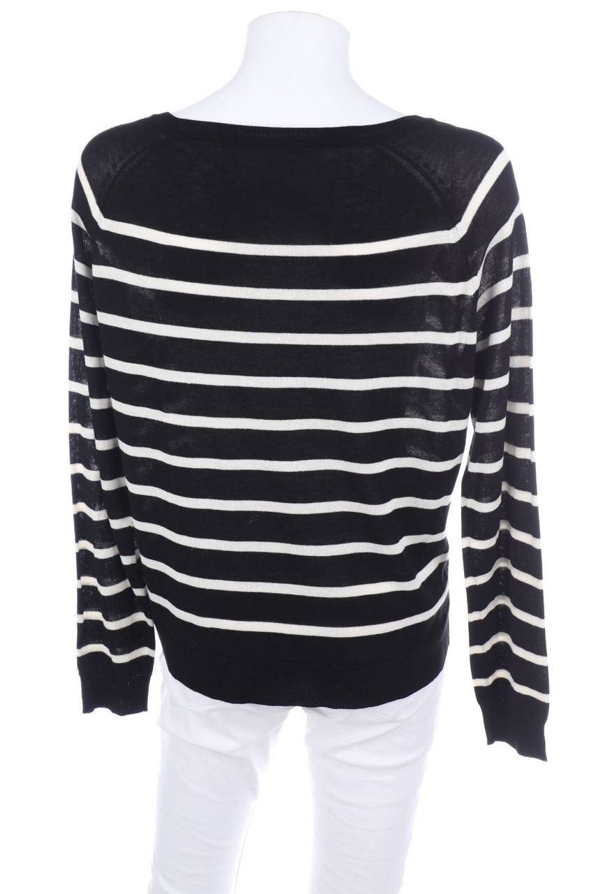 Carou Ohne Label Strick-Pullover mit Streifen Flash Sale