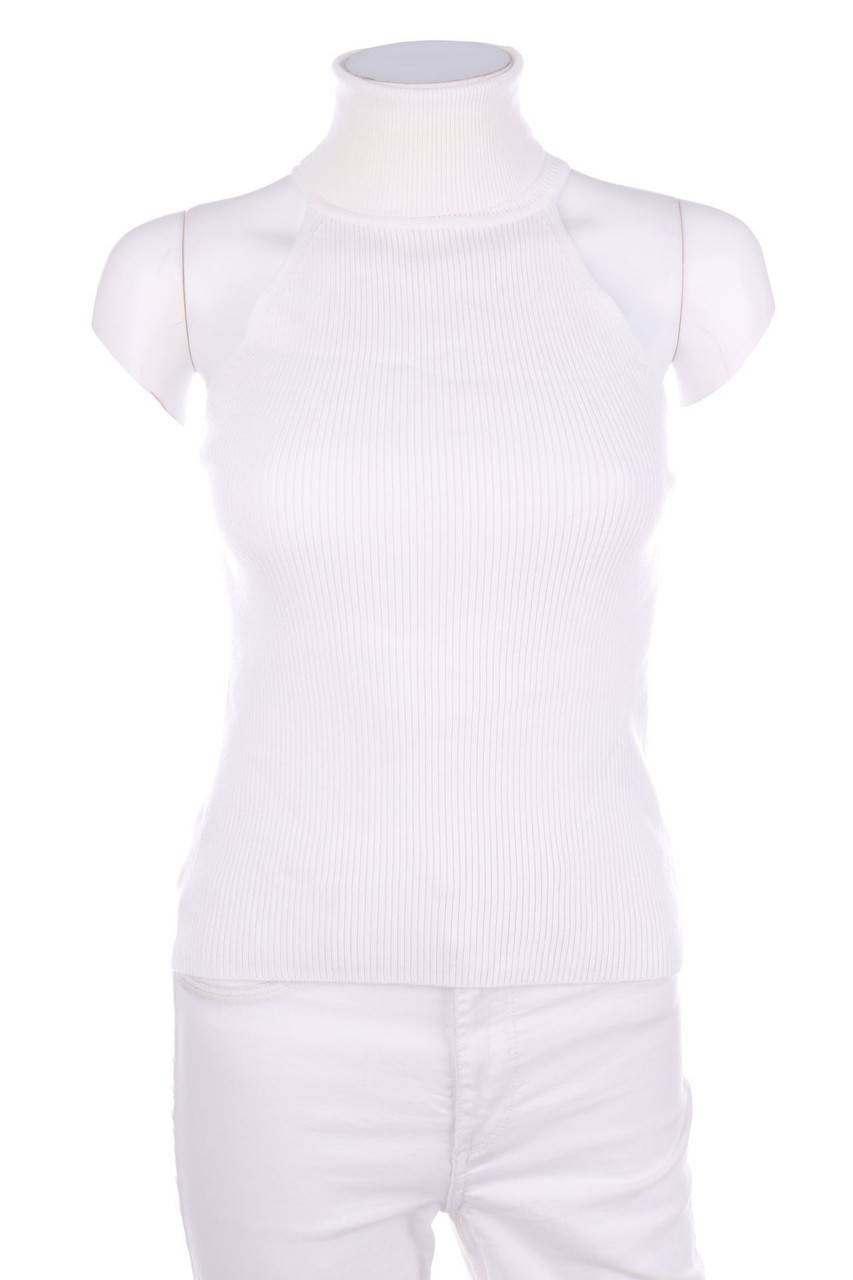 Carou ZARA Strick-Top aus Baumwolle mit Rollkragen Online Shopping