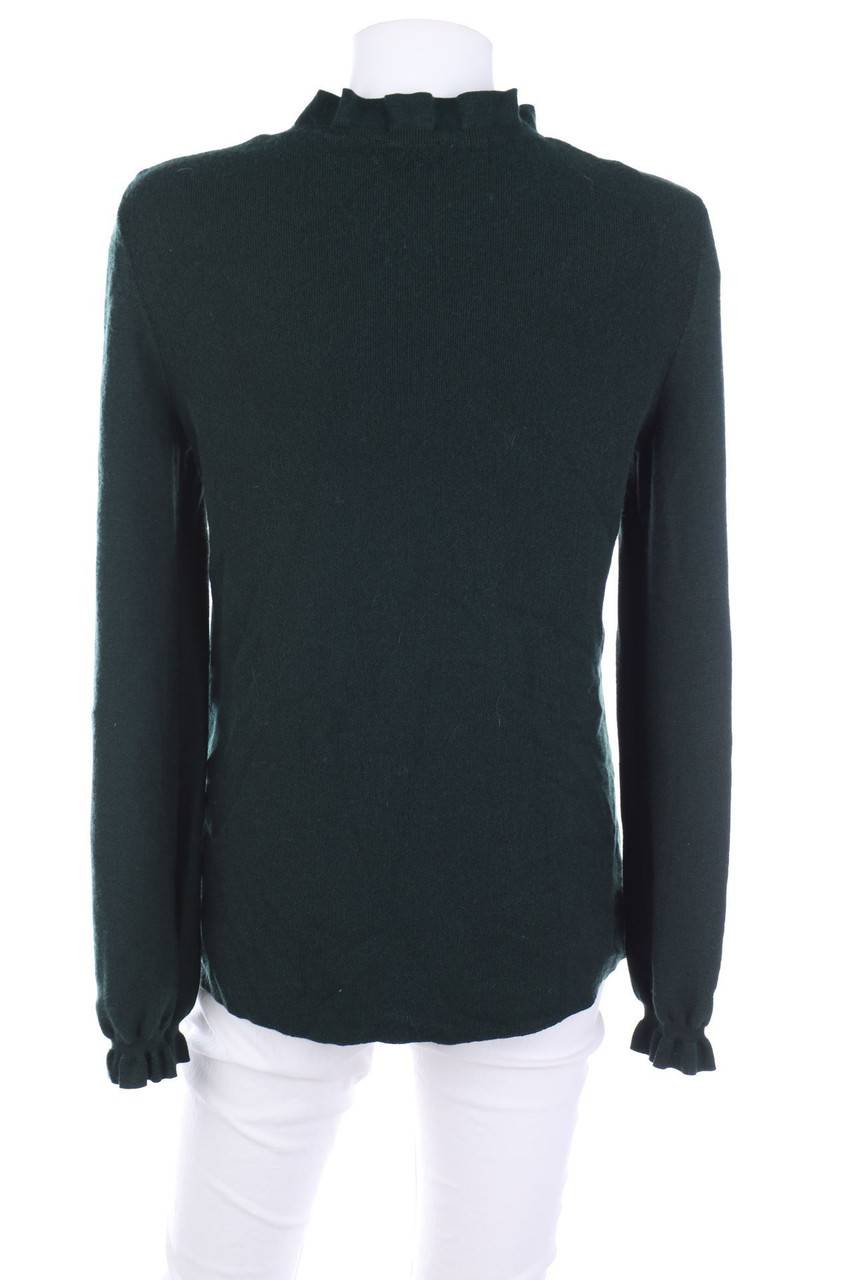 Carou COS Strick-Pullover aus Wolle mit Rüschen Blitzangebot