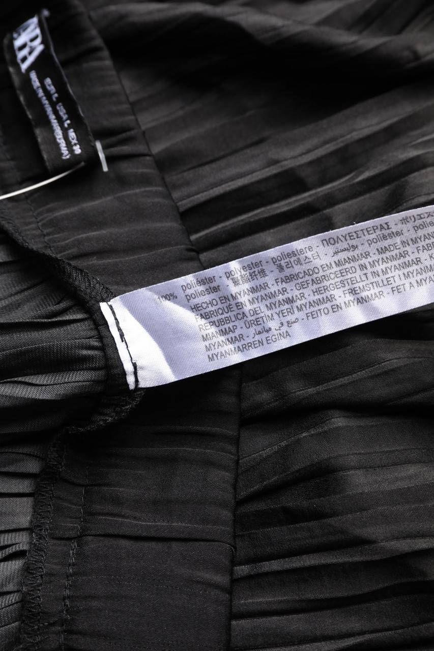 Carou ZARA Plissee-Palazzo-Hose Zeitbegrenzte Promotion