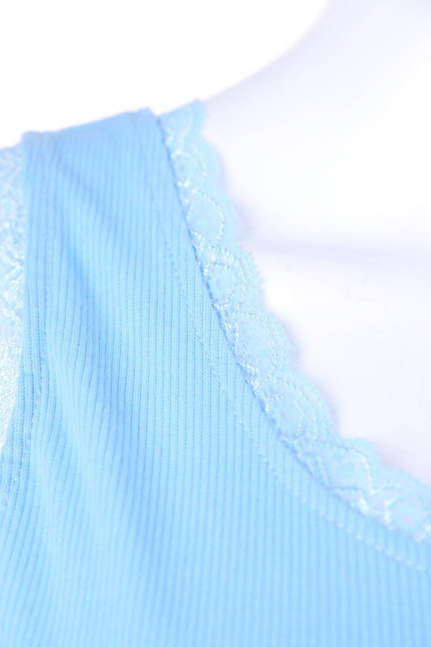 Carou SHEIN Crop-Top mit Spitze Bis zu 50% Rabatt