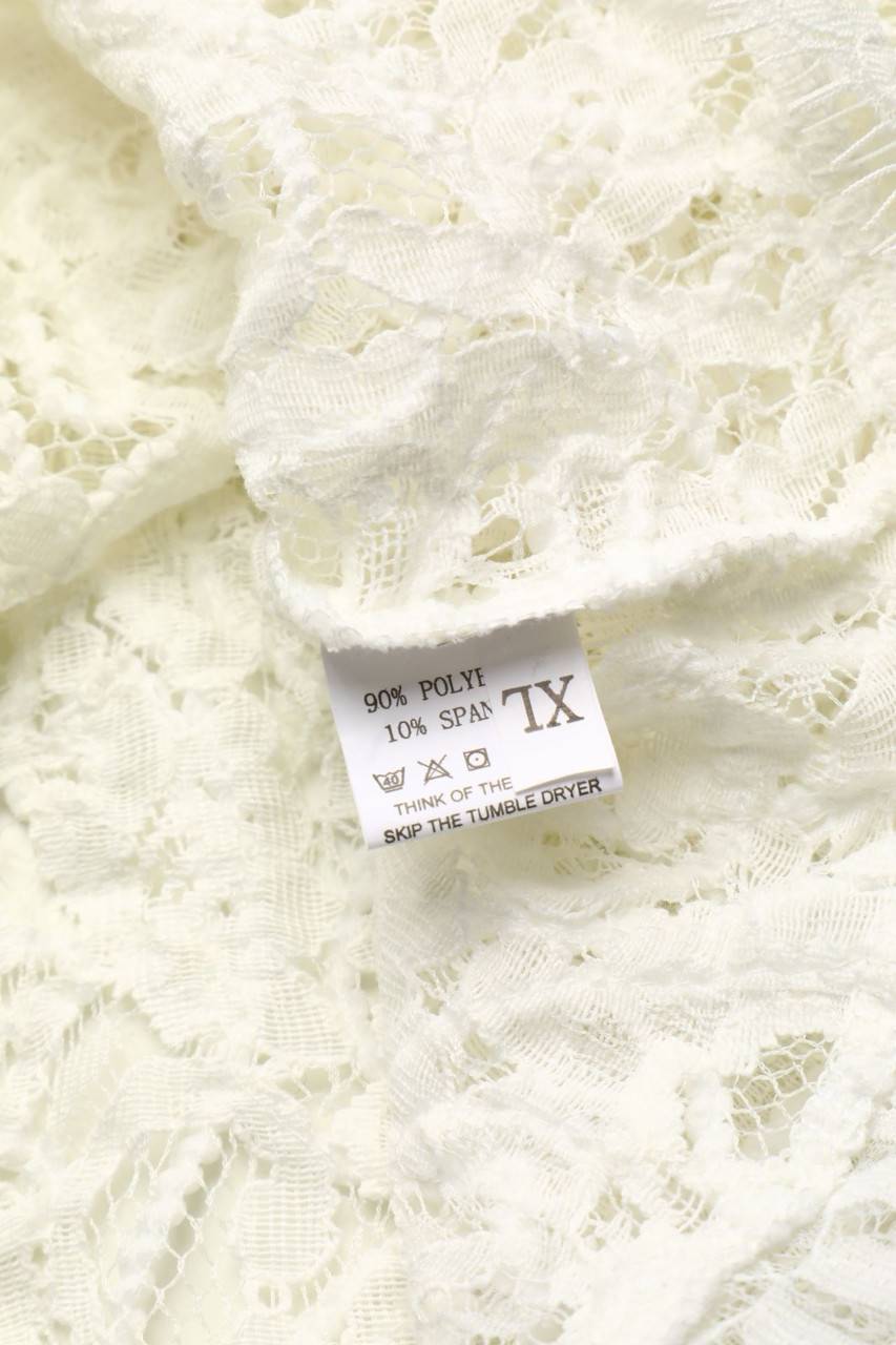 Carou Ohne Label Kurzarm-Shirt aus Spitze Bis zu 60% Rabatt