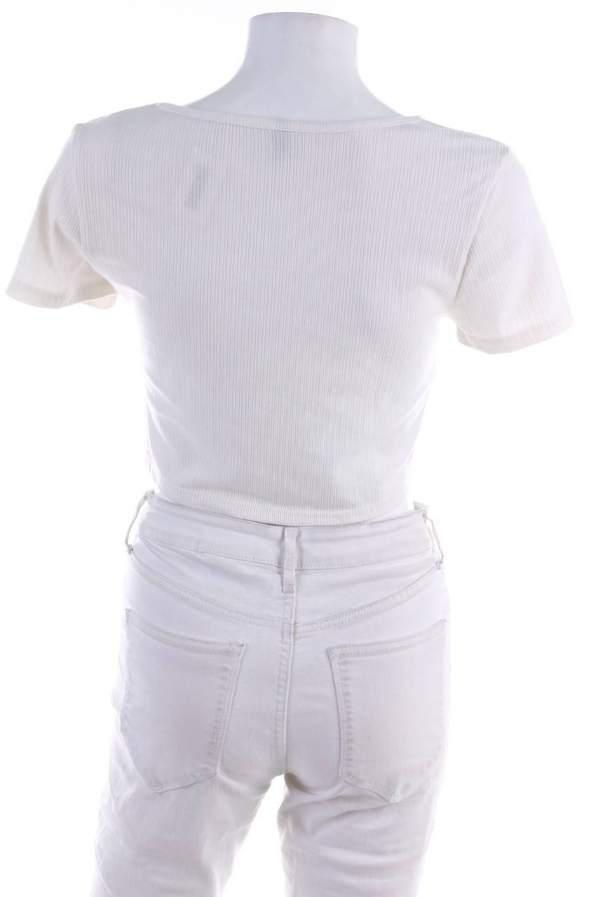 Carou ZAFUL Cropped-Kurzarm-Shirt Bis zu 65% Rabatt
