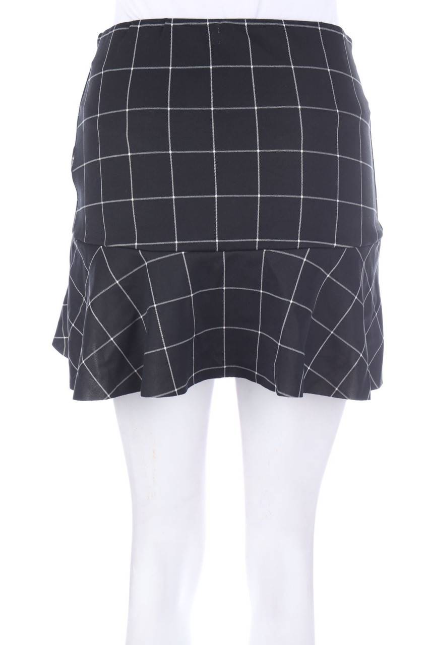 Carou Stradivarius Minirock mit Karo-Muster Kostenloser Versand international