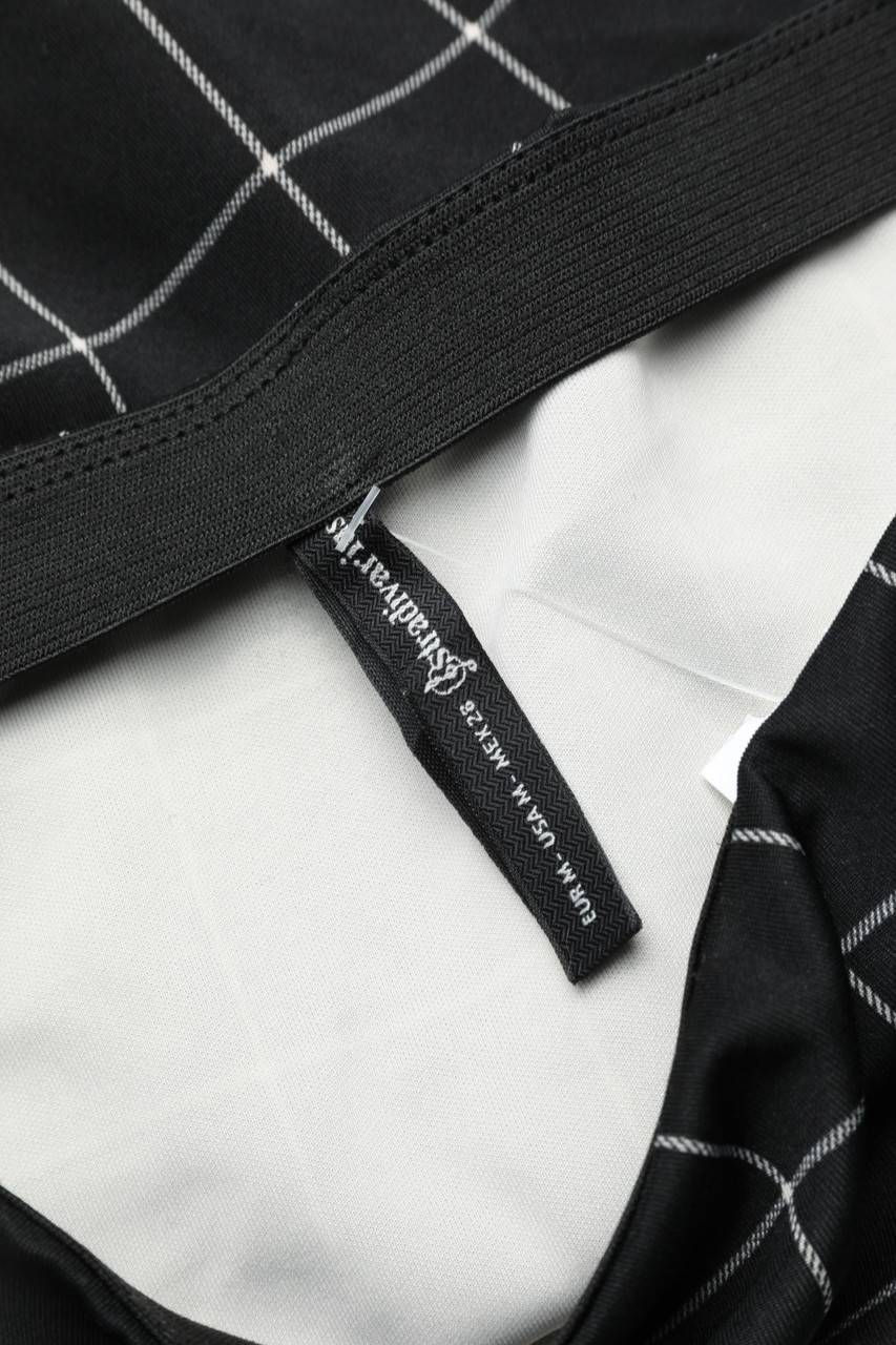 Carou Stradivarius Minirock mit Karo-Muster Kostenloser Versand international