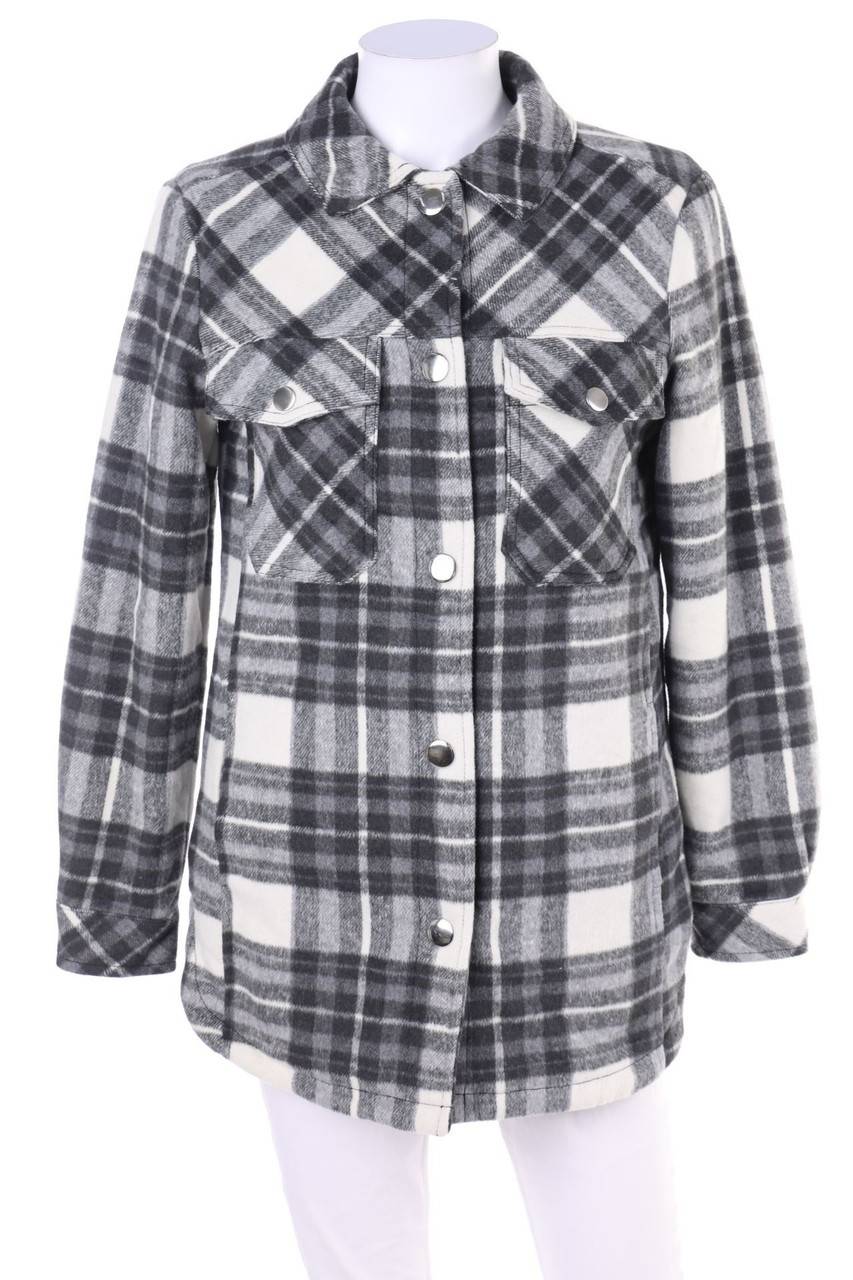 Carou TALLY WEiJL Shacket-Jacke mit Karo-Muster im Angebot