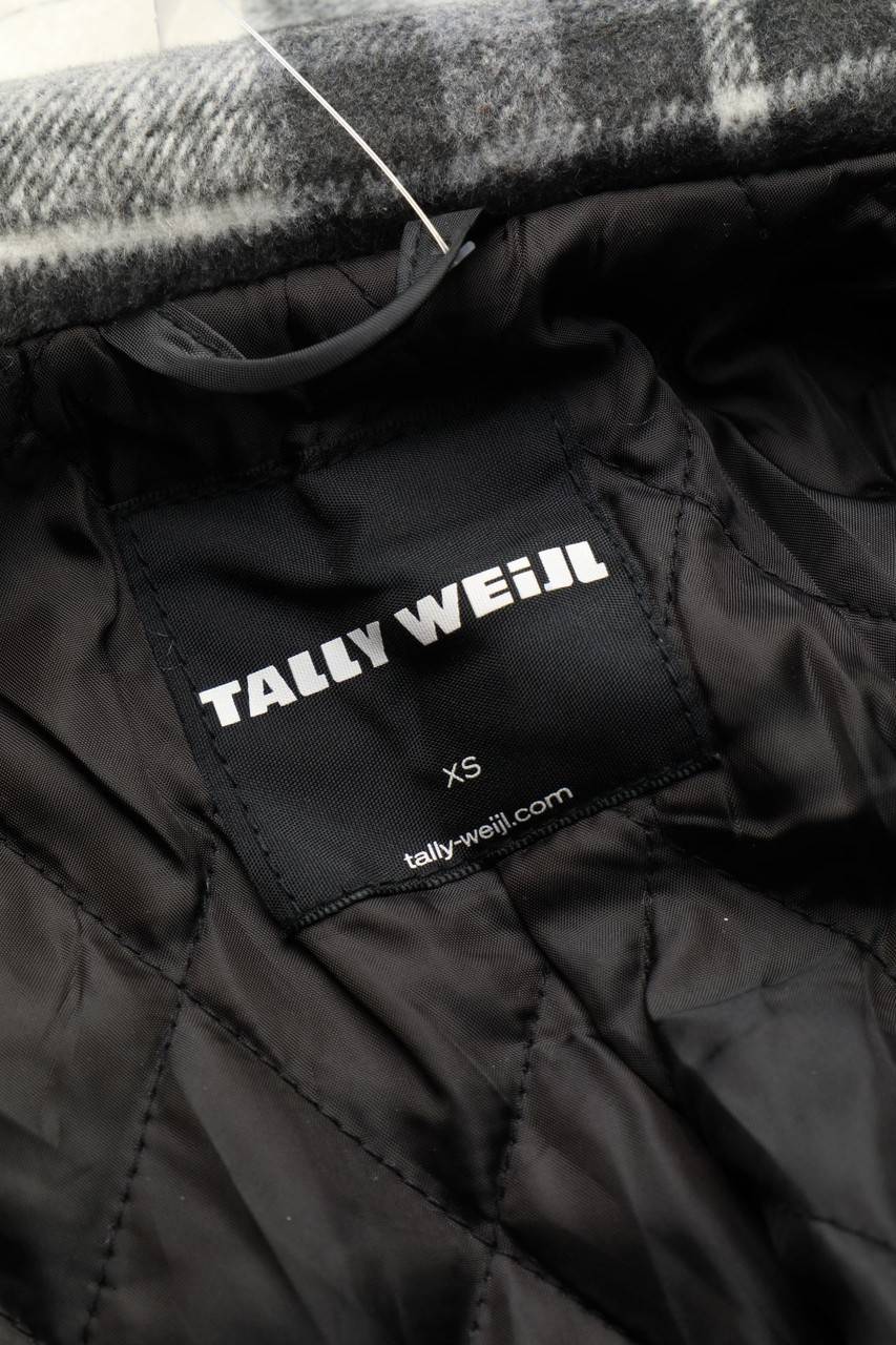 Carou TALLY WEiJL Shacket-Jacke mit Karo-Muster im Angebot