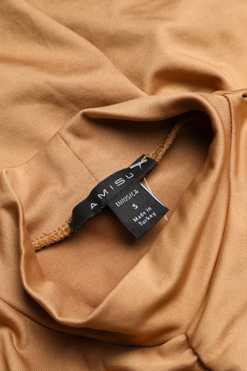 Carou AMISU Cropped-Longsleeve-Shirt mit Raffungen Schlussverkauf