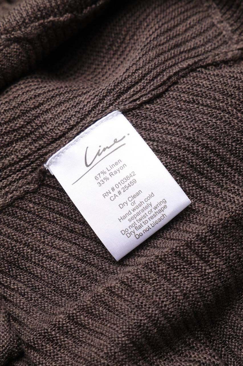 Carou line. Strick-Pullover aus Leinen-Mix Kostenloser Versand