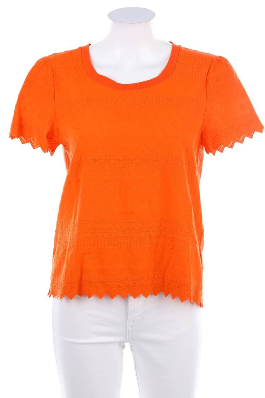 Carou RIANI Kurzarm-Shirt mit Stickereien Fabrik Onlineshop