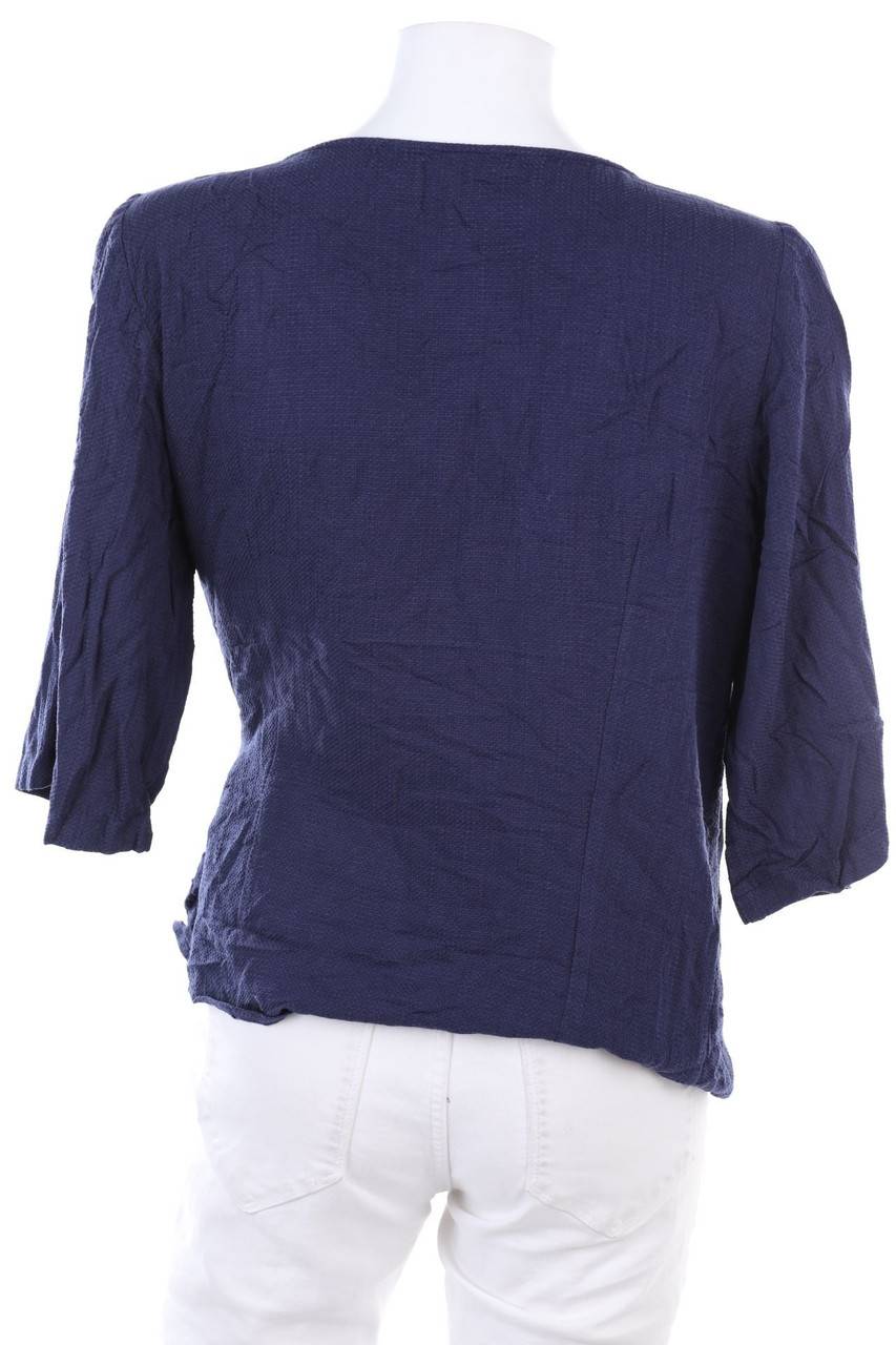 Carou COMPTOIR DES COTONNIERS Bluse mit 3/4-Ärmel in Wickel-Optik Valentinstagsangebot
