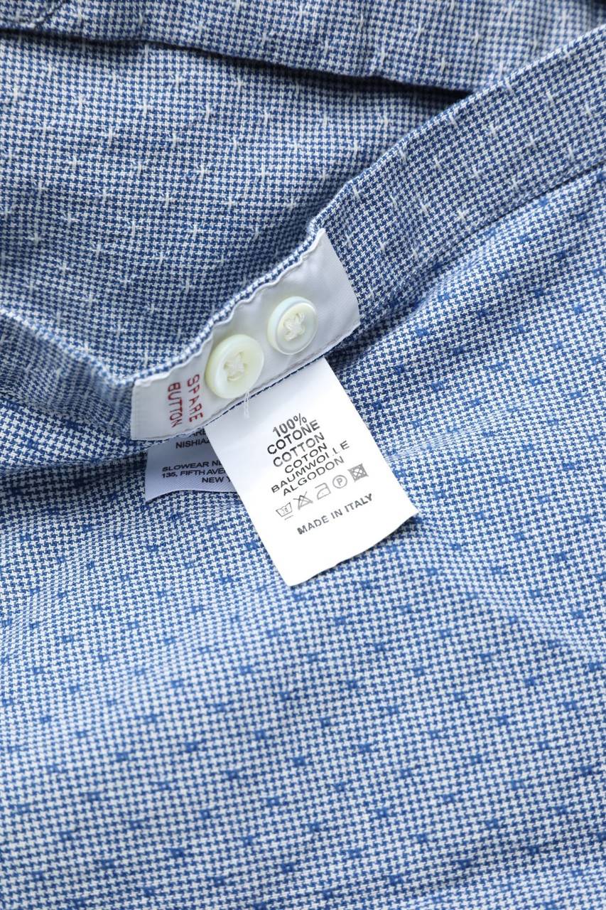 Carou Glanshirt Kurzarm-Hemd aus Baumwolle Online Outlet