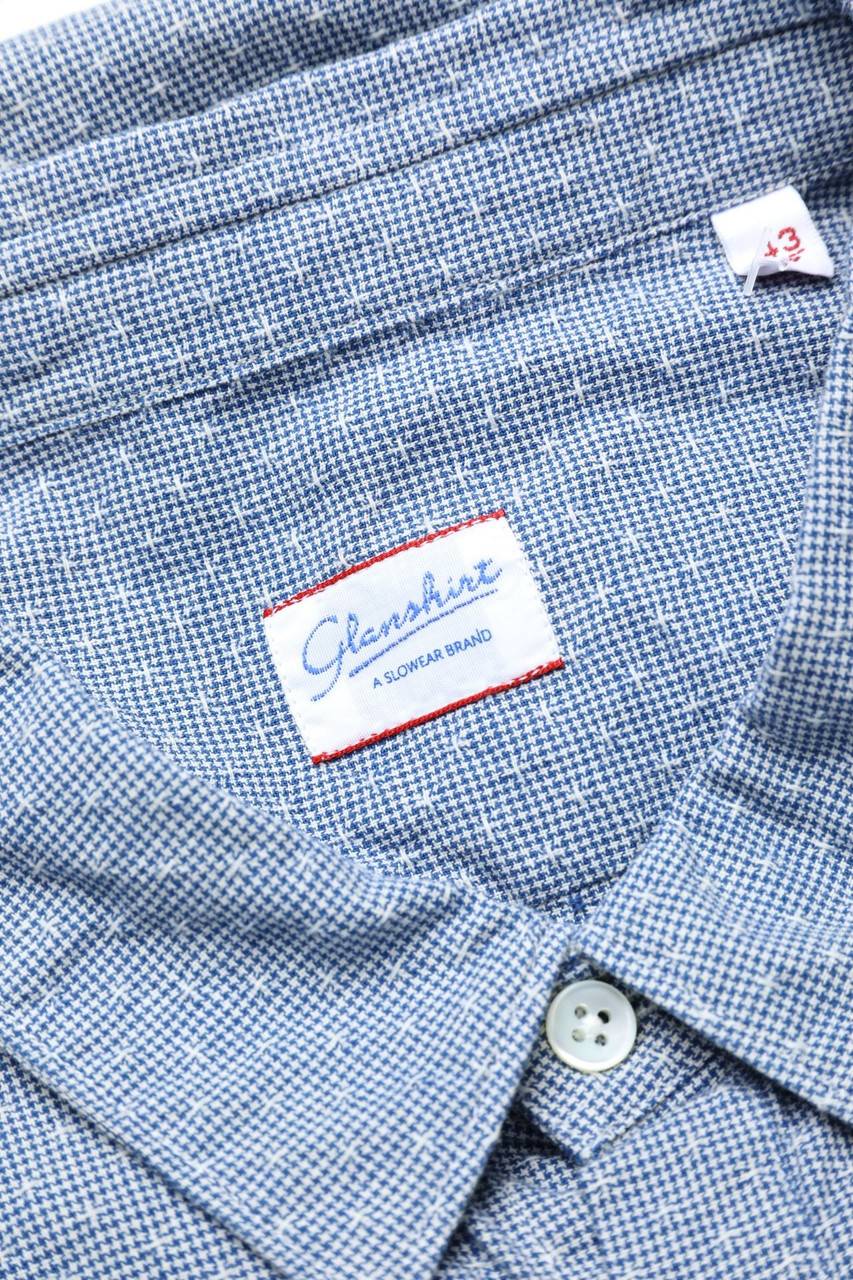 Carou Glanshirt Kurzarm-Hemd aus Baumwolle Online Outlet