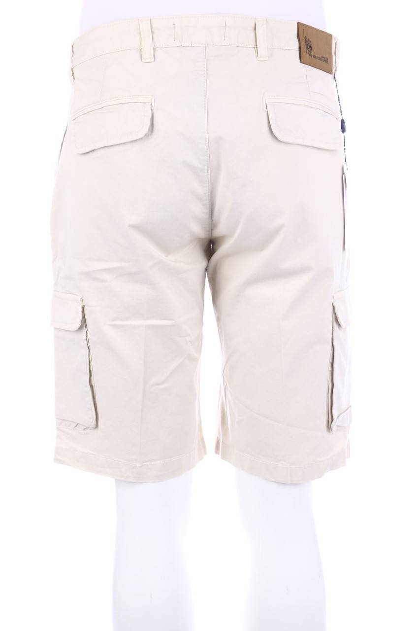 Carou USA POLO SPORT Cargo-Shorts aus Baumwoll-Mix mit Logo-Stickerei Kauf eins, bekomm eins gratis