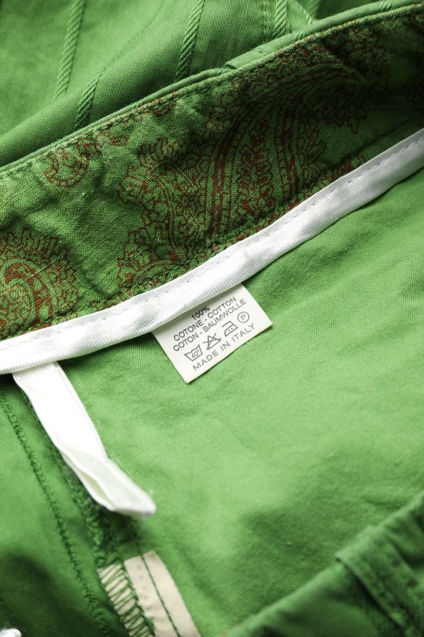 Carou ETRO MILANO Baumwoll-Hose mit Streifen Bis zu 50% Rabatt