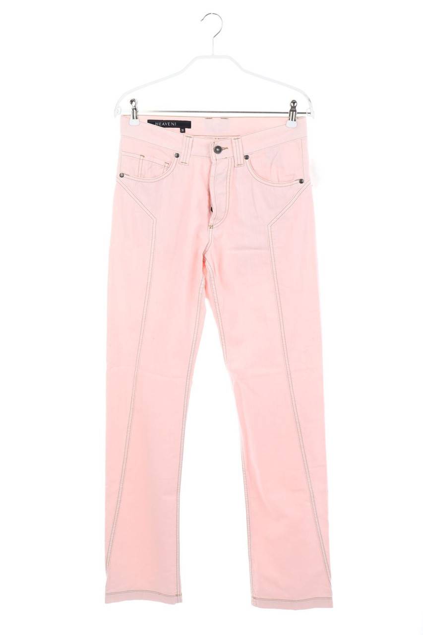 Carou HEAVEN TWO Straight Cut Jeans mit Logo-Patch Bis zu 60% Rabatt
