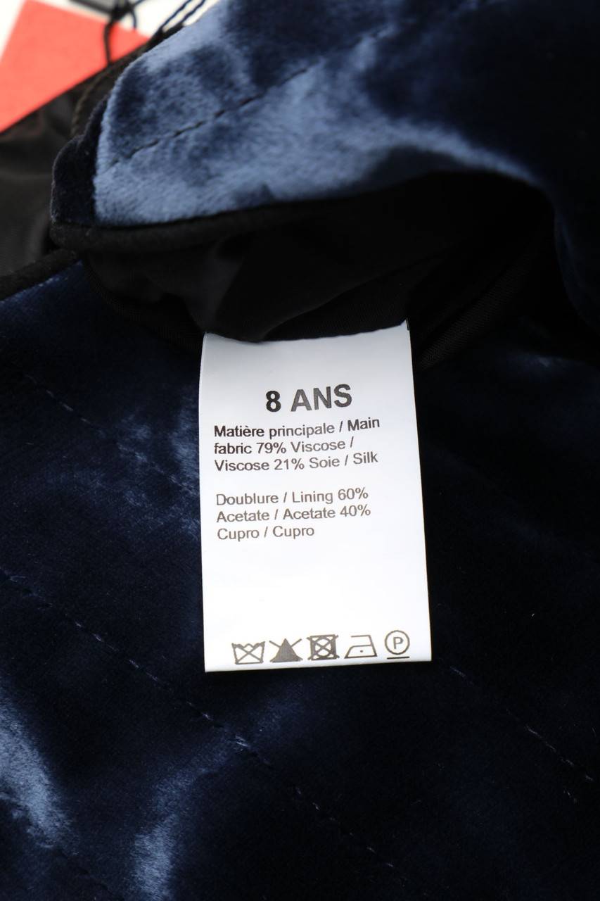 Carou SONIA RYKIEL Samt-Jacke mit Seide Rabatt