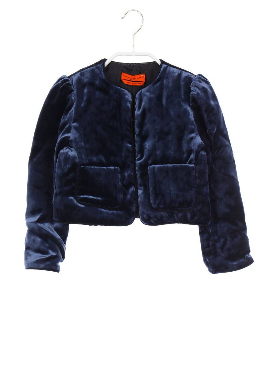 Carou SONIA RYKIEL Samt-Jacke mit Seide Versandkostenfrei