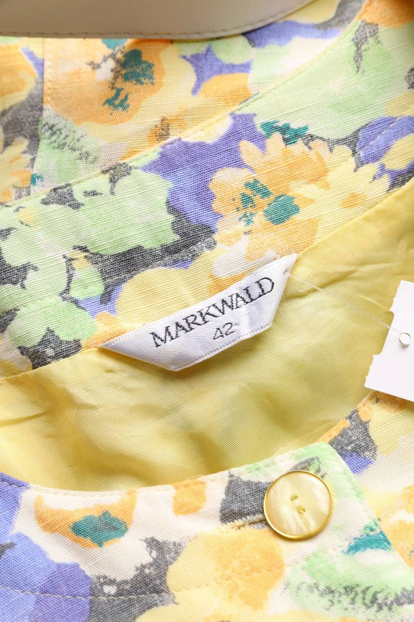 Carou MARKWALD Midikleid mit Blumen-Print Saisonschlussverkauf
