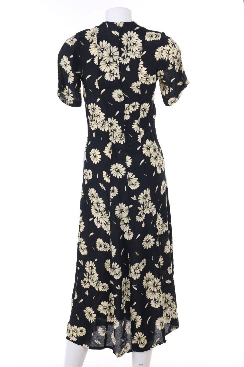 Carou VINTAGE Midikleid im Layer Look mit Blumen-Print Weihnachtsangebot