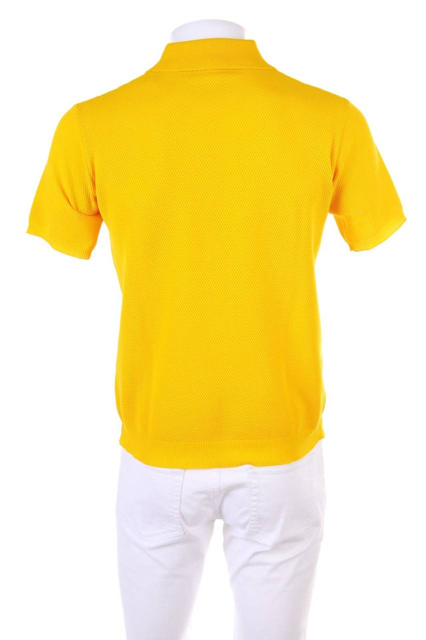 Carou VINTAGE Poloshirt mit geometrischem Muster Vatertagsangebot