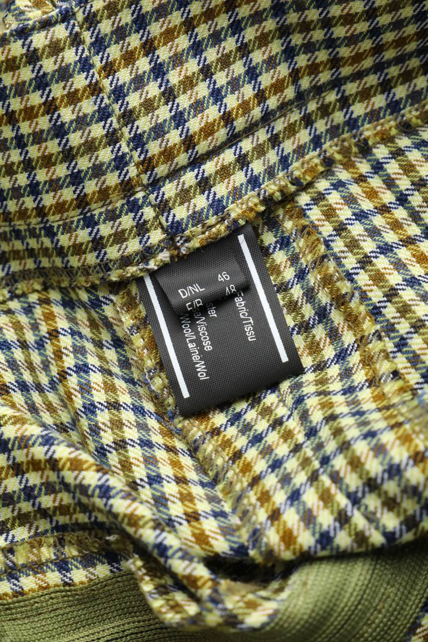 Carou VINTAGE Karo-Hose mit Wolle Online Outlet