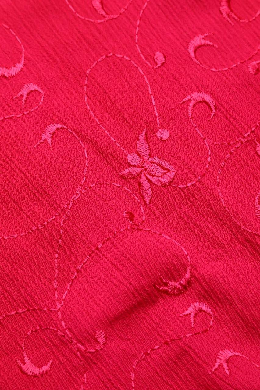 Carou TOGETHER! Kurzarm-Bluse mit Stickereien Bestseller
