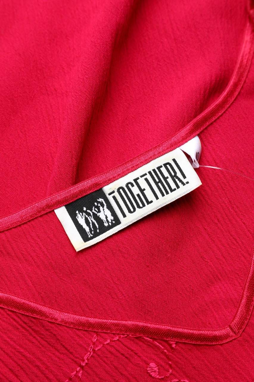 Carou TOGETHER! Kurzarm-Bluse mit Stickereien Bestseller