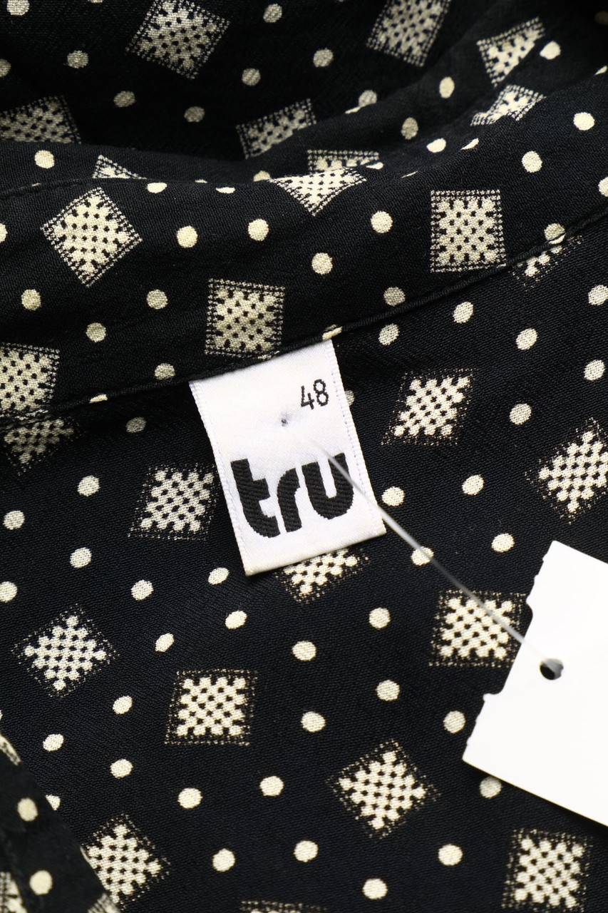 Carou tru Vintage-Bluse mit 3/4-Ärmel Räumungsverkauf