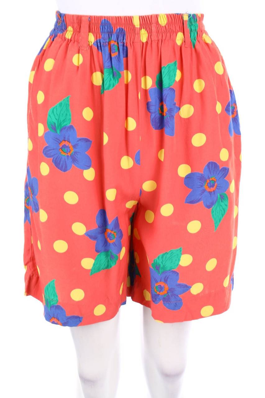 Carou s.Oliver Vintage-Shorts mit Blumen-Print Begrenzte Freigabe