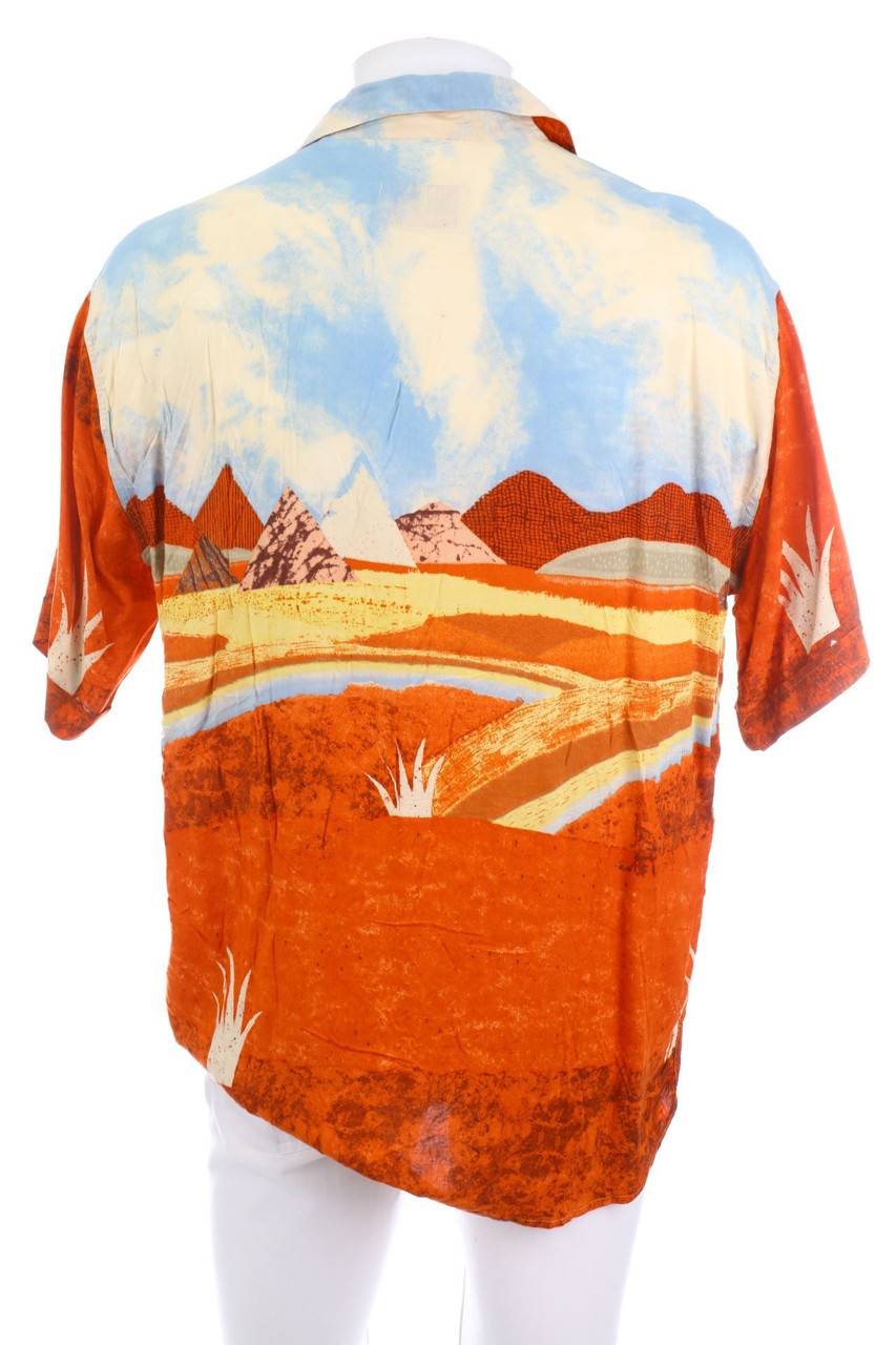 Carou VINTAGE Kurzarm-Hemd mit Print Nur für heute
