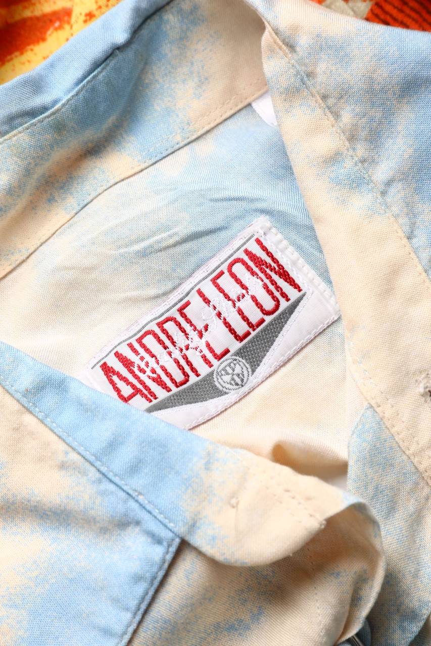 Carou VINTAGE Kurzarm-Hemd mit Print Nur für heute