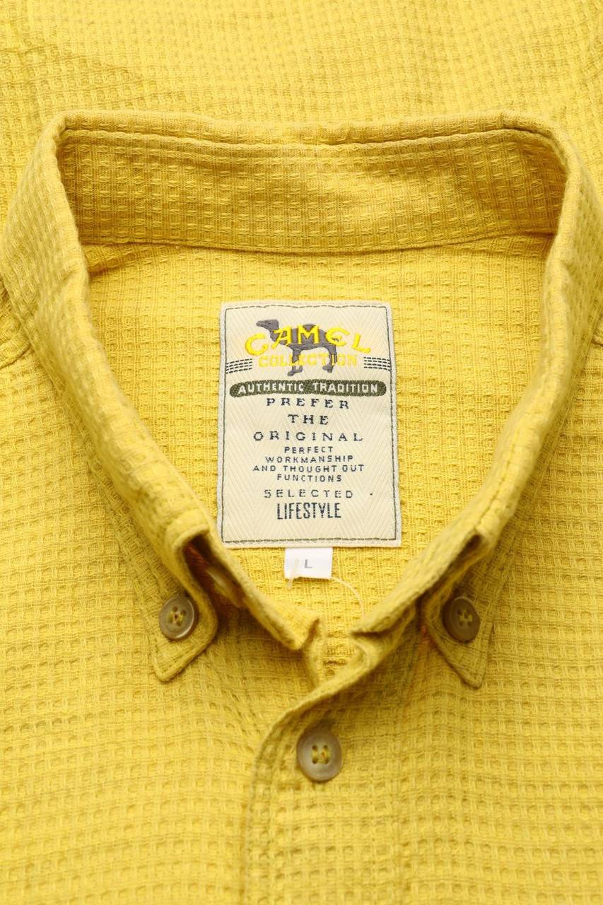 Carou CAMEL COLLECTION Vintage-Kurzarm-Hemd Vierteljährliche Förderung