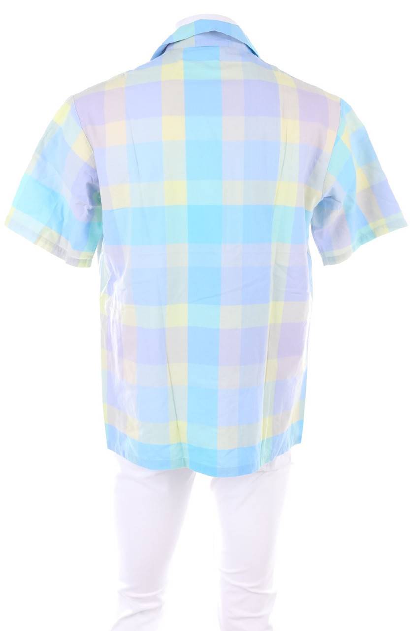 Carou VINTAGE Vintage-Karo-Kurzarm-Hemd aus Baumwoll-Mix Bis zu 55% Rabatt