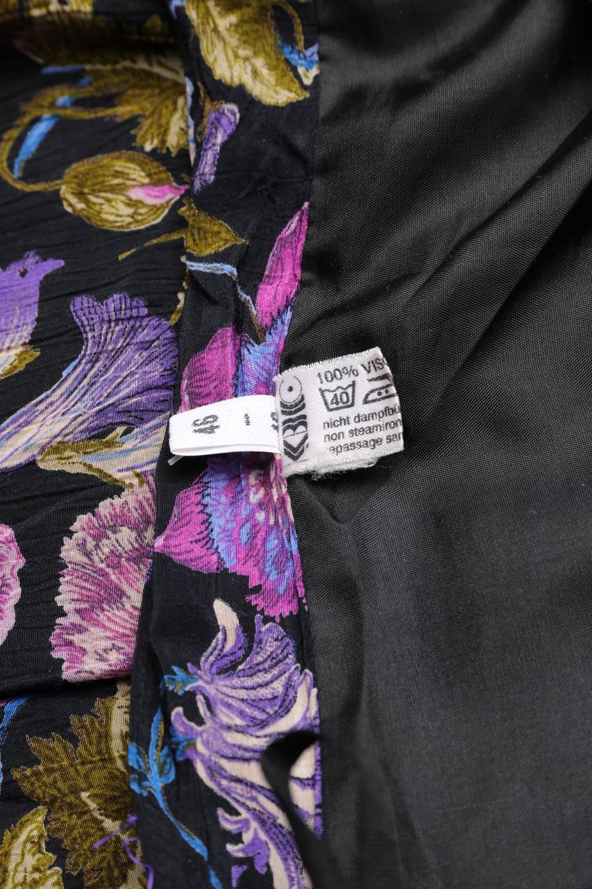 Carou VINTAGE Rock mit Blumen-Print Begrenzt auf 3 Tage