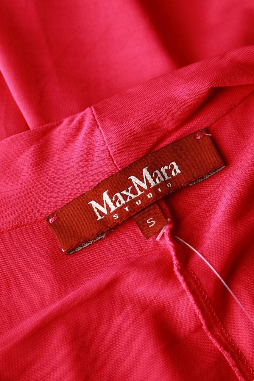 Carou Max Mara STUDIO 3/4-Arm-Shirt in Wickel-Optik mit Raffungen im Angebot