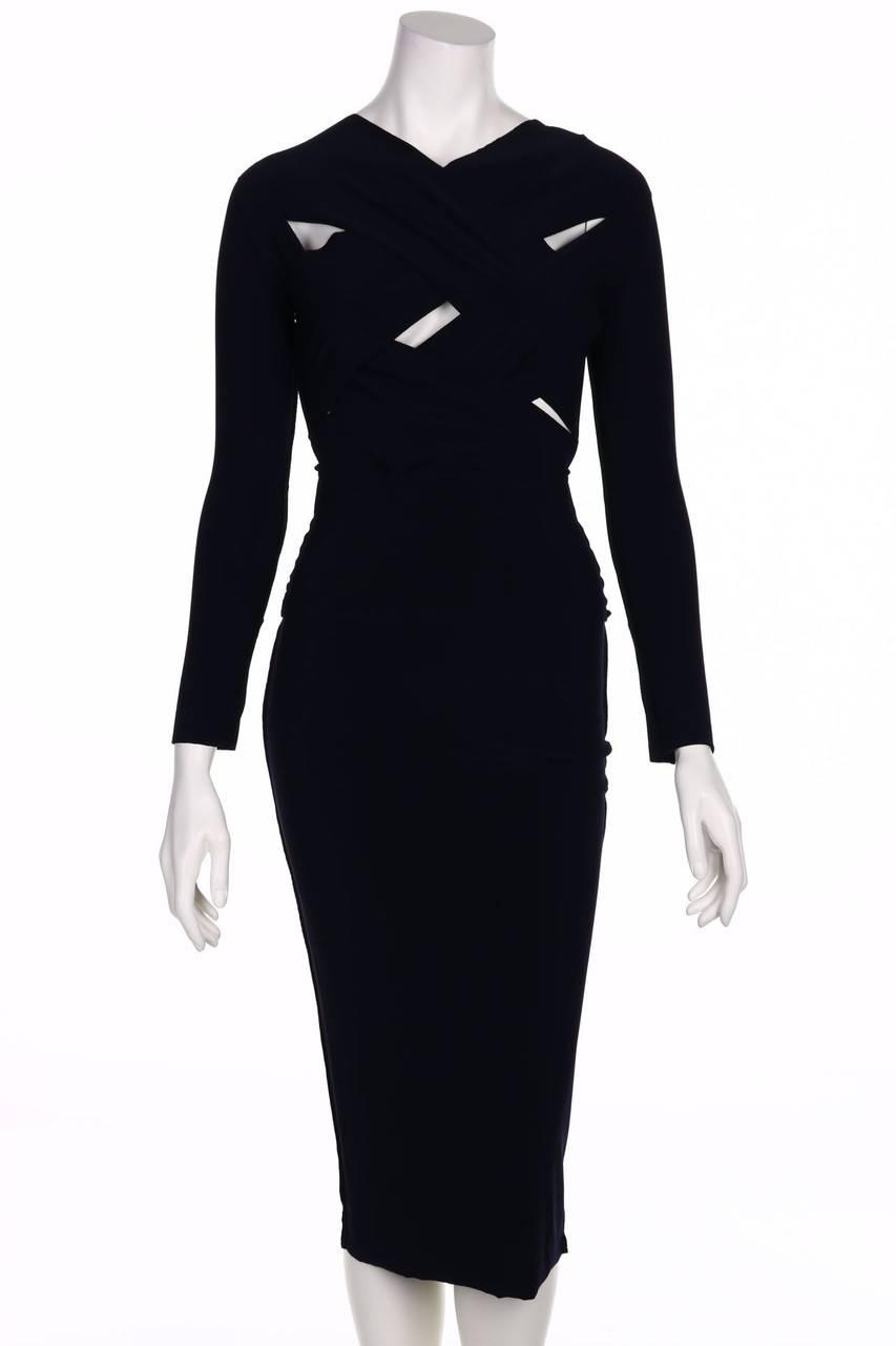 Carou KAMALIKULTURE BY NORMA KAMALI Abendkleid in Wickel-Optik Sonderangebot