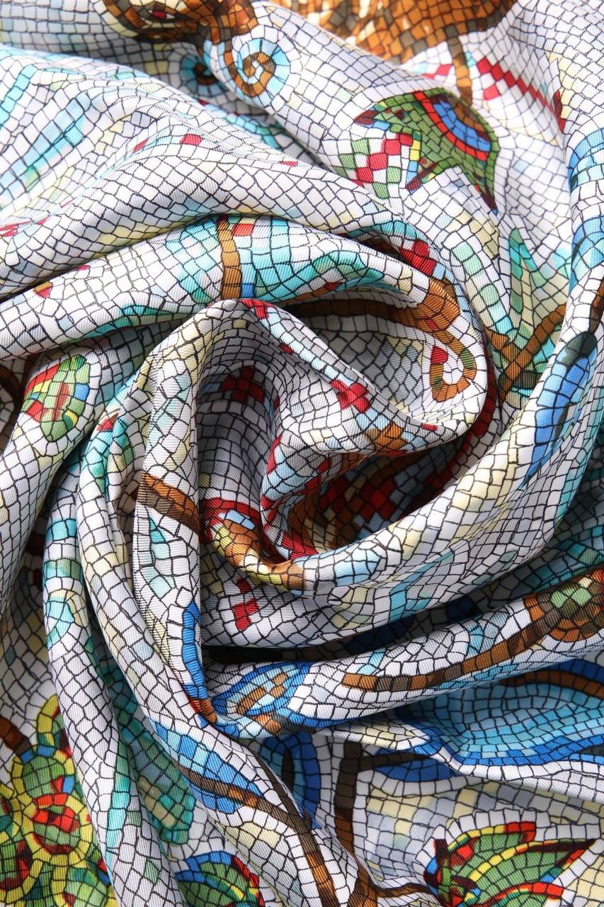 Carou HERMÈS PARIS Seidentuch Großer Ausverkauf