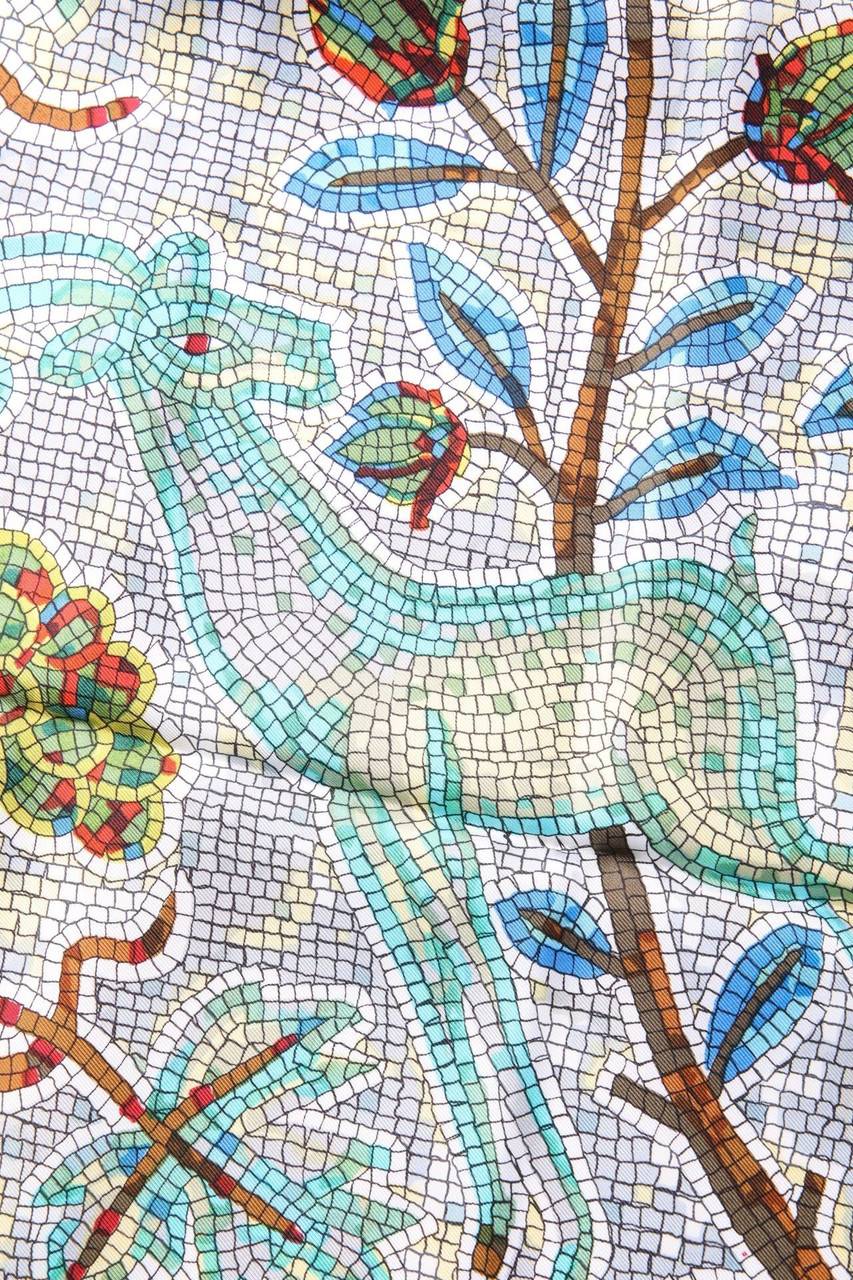Carou HERMÈS PARIS Seidentuch Großer Ausverkauf