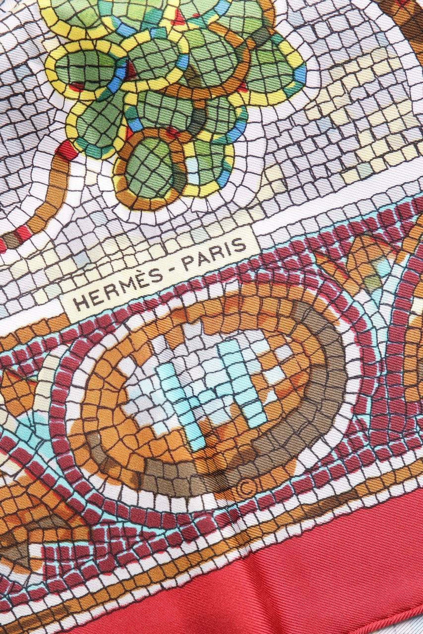 Carou HERMÈS PARIS Seidentuch Großer Ausverkauf